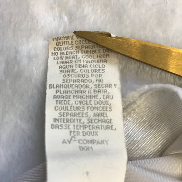 Vintage Vanity Fair Satin Slip Dress Womens Size 36 Lace Trim Nightgown USA MADE - Picture 11 of 11